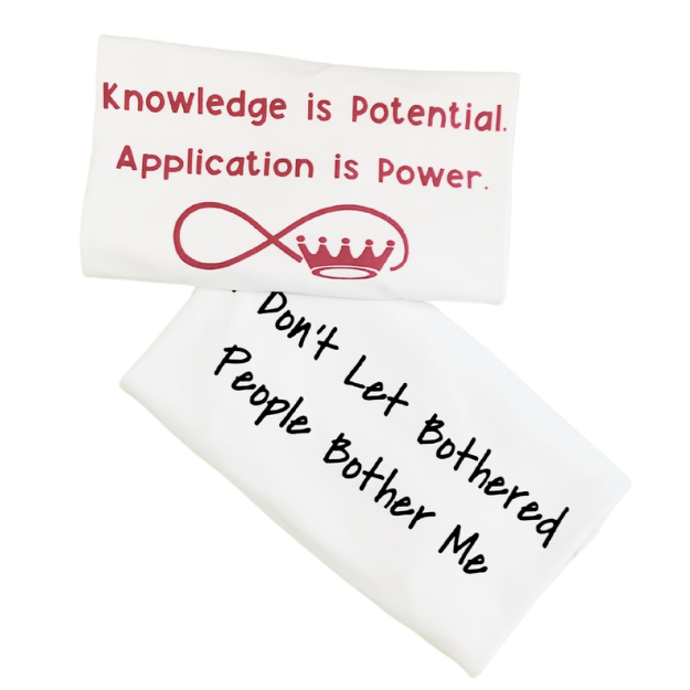 Knowledge is Potential. Application is Power.